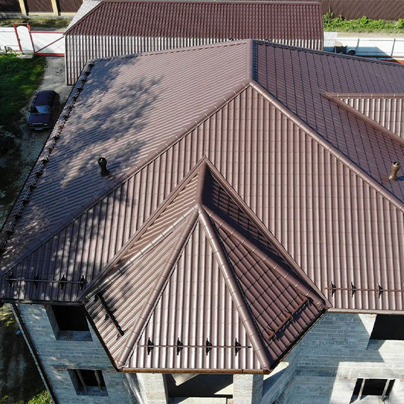 Монтаж сложной крыши и кровли в Юрюзани и Челябинской области